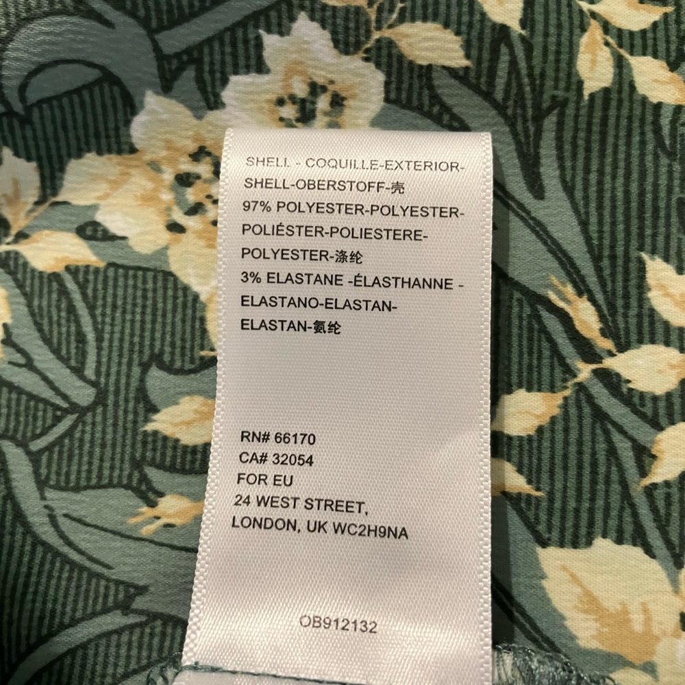 Urban Outfitters Green Floral Midi Dress - Picture 3 of 5
